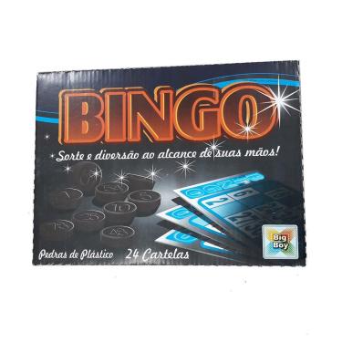 Imagem de Jogo do Bingo 24 Cartelas 90 Fichas - Big Boy