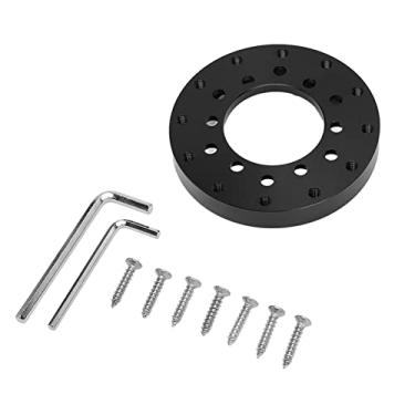 Imagem de Placa Adaptadora de Volante, Usinagem CNC de Alta Dureza Anel de Soquete do Volante Condução Precisa 73 Mm Liga de Alumínio para G25 G27