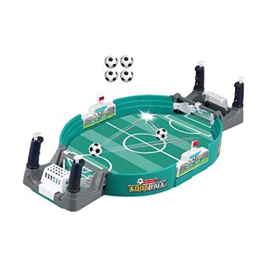 Imagem de predolo Mini Mesa de Futebol Pinball Mesa de Jogos Mão Coordenação Ocular Futebol Jogos de Mesa de Futebol para Família Noite Festas Adultos, Tamanho médio atualizado