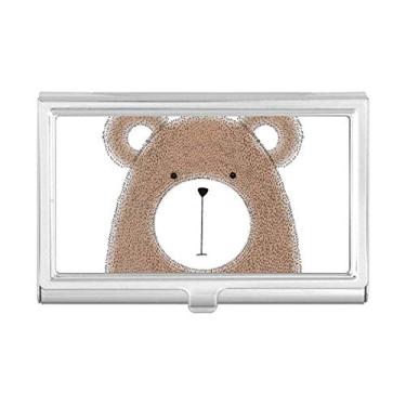 Imagem de Simplicity Style – Porta-cartões de visita com urso gordo