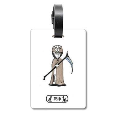 Imagem de Egypt Mummy Halloween Death Horus Mala Etiqueta de Bagagem Etiqueta para Cartão de Bagagem