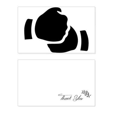 Imagem de Saudação Gesto Padrão Cartão de agradecimento Papel Aniversário Saudação Casamento Agradecimento