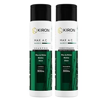 Imagem de Kit Shampoo+Condicionador Bamboo MAX A.C. Crescimento dos Fios Kiron Cosmeticos 2X300ML