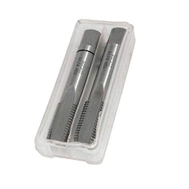 Imagem de Macho Manual Seriado em Aço Rápido (HSS) Rosca Unificada Fina (UNF) - Jogo com 2 Peças 3/8"-24 FPP - Ref. 351 Rocast 22,0034