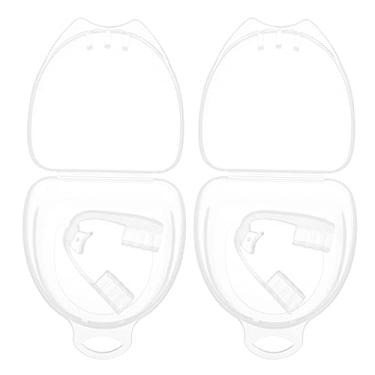 Imagem de EXCEART 2Pcs Dental Guarda Protetor de Para Ranger Os Dentes Anti Moagem Dental Bruxismo Guarda Protetor de de Moagem para Trincar