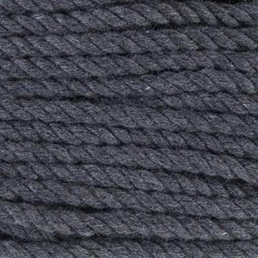 Imagem de Corda de algodão natural torcida - 1/4 polegada - cores sólidas - disponível em comprimentos de 3,5 m, 1,5 m e 30 m