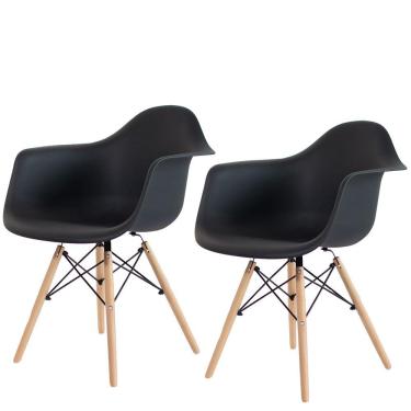 Imagem de Kit 2 Poltronas Decorativas Charles Eames Eiffel 132PP