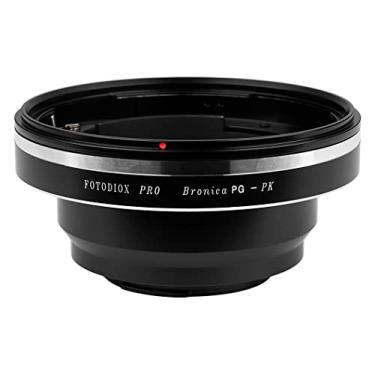 Imagem de Adaptador de montagem de lente Fotodiox Pro, para lentes Bronica GS (GS-1) PG para câmeras DSLR Pentax K-Mount (PK)