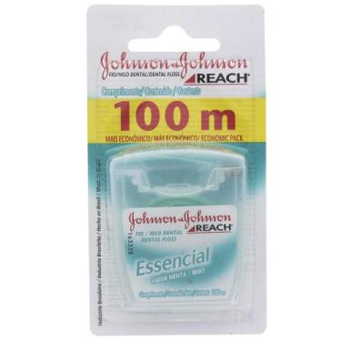 Imagem de Fio Dental Reach Johnson & Johnson Essencial 100M - Reach Fio Dental
