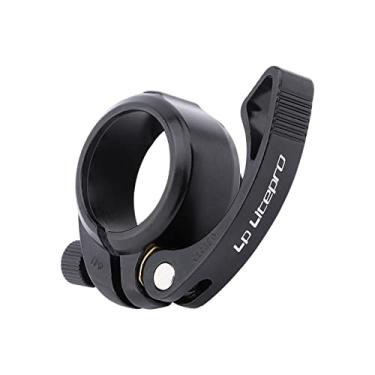 Imagem de Newmind Grampo de selim de bicicleta de liberação rápida liga de alumínio anodizado 41 mm - preto