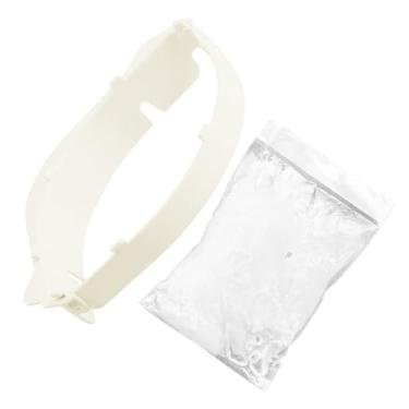 Imagem de FUNOMOCYA 1 Conjunto De Suporte De Filtro De Pia Filtro De Canto De Pia De Cozinha Filtro De Canto Saco De Lixo De Pia De Cozinha Saco De Filtro De Rede De Pia Tela De Filtro De Pia