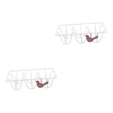 Imagem de Uonlytech 2 Pçs Rack De Geladeira Gaveta Dispensador De De Rack Cozinha Titular Organizador Suporte De Cesta Bandeja De Exibição De Metal Skelter Cesta