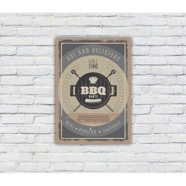 Imagem de Placa Decorativa MDF Cantinho do Churrasco 10