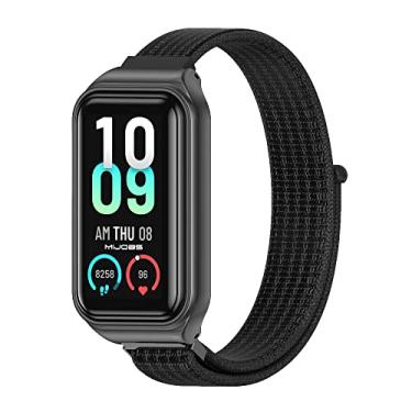Imagem de MIJOBS Pulseira de substituição para Amazfit Band 7, de nylon, acessórios para Amazfit 7 Fit
