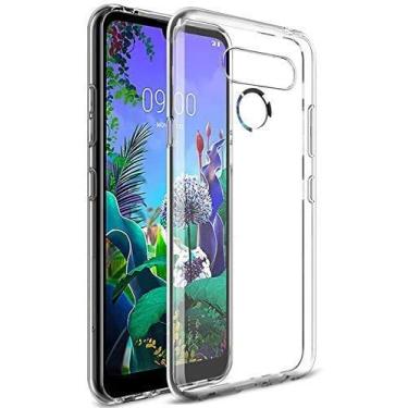 Imagem de Capa Capinha Para Lg Q60 Lg K12 Prime Tela 6.26Polegadas Capinha Transparente Clear Ultra Fina Silicone - Renew