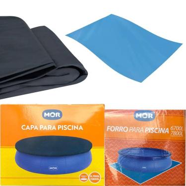 Imagem de Capa e Forro Piscina Inflavel Estrutural 6700 a 7800 Litros Mor