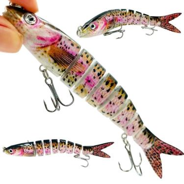 Imagem de Isca Artificial Articulada Pintado Tuvira Para Robalo Tucunaré 13.4cm 18g Cor14-Unissex