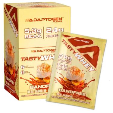Imagem de Tasty Whey 3w Gourmet Caixa 12 Sachês Adaptogen Science-Unissex