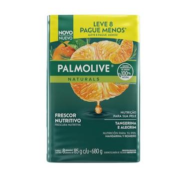 Imagem de Sabonete em Barra Palmolive Naturals Frescor Nutritivo Tangerina & Alecrim 8x85g