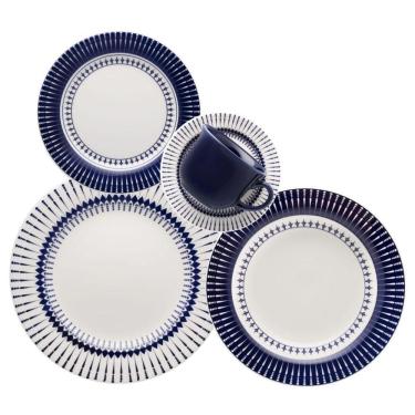 Imagem de Jogo De Jantar Em Cerâmica Donna Com 30 Peças Oxford Colb