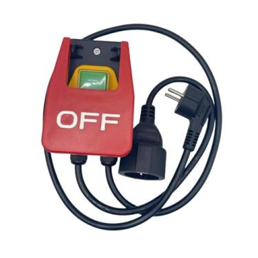 Imagem de Almencla Interruptor de controle de desligamento de emergência Interruptor profissional IP55 à prova d'água 220 V Interruptor de emergência para outros