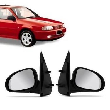 Imagem de Retrovisor Vw Saveiro 1995 a 1998 Completo Escolha o Lado - EVO-X Retr