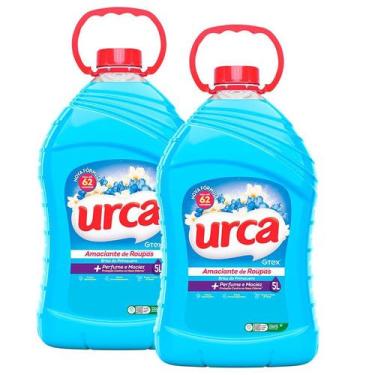 Imagem de Kit 2 Amaciante Urca Brisa Azul 5l