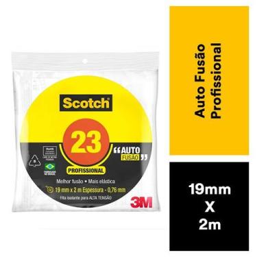 Imagem de Fita Isolante de Autofusao 3M SCOTCH 23 19MM X 2M