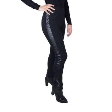 Imagem de Calça Feminina Facinelli By Mooncity Montaria Preta - 2403, G