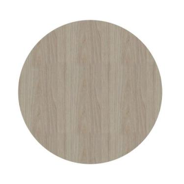 Imagem de Tampo Redondo 60 cm (Largura) PE40 Pandin MDP 4,00 cm (altura) Cor Nog