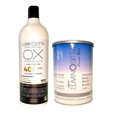 Imagem de Pó Descolorante Cristal White + Ox 40 Volumes Luminosittà - Luminosita