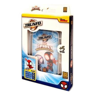 Imagem de Jogo De Cartas Super Trunfo Marvel Spidey Spiderman Grow