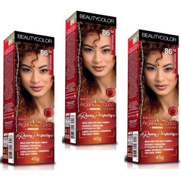 Imagem de Beauty Color Tintura 42.26 MARSALA VIOLET MISTER 45gr (03 Unidades) Co
