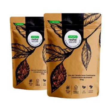 Imagem de Kit 2 pct Chá de Canela Java Quebrada - Cinnamomum Burmannii - 100g - 