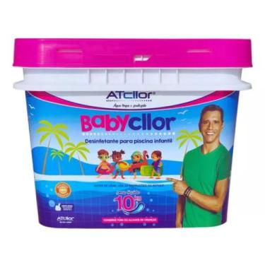 Imagem de Cloro Para Piscina Teor Ativo 50% Babycllor 10kg Atcllor - Geral