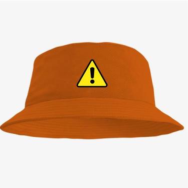 Imagem de Boné Chapéu Bucket Hat Estampado Aviso - MP Moda Masculina, Único, Lar