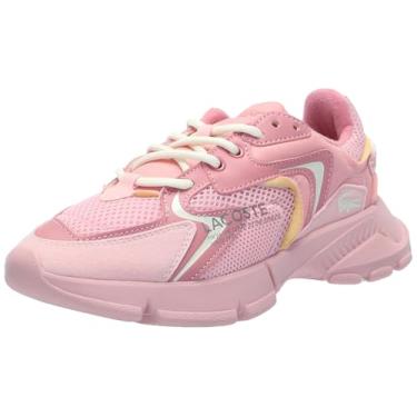 Imagem de Lacoste Tênis infantil unissex L003 Neo, Pnk/Pnk, 13.5 Little Kid