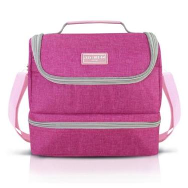 Imagem de Bolsa Térmica Lancheira Necessaire Marmita Lanches Infantil Juvenil Es
