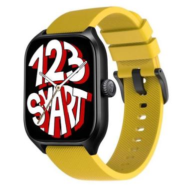 Imagem de Pulseira de Silicone Compativel com Amazfit GTS4 A2168 / GTS 4 Mini A2