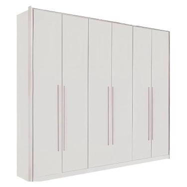 Imagem de Guarda Roupa Anápolis 6 Portas 6 Gavetas Valverde Branco