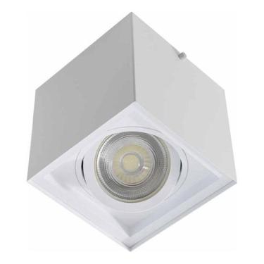 Imagem de Spot Sobrepor Plafon Quad Branco Box p/ PAR30 Starlumen ST2758, ST2758