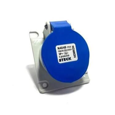 Imagem de Tomada Embutir Newkon 3P+ T 16A 200/250V 9H Ip44 Az Steck