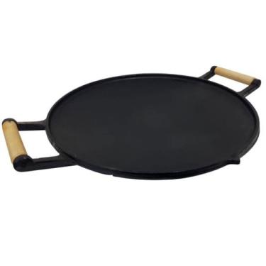 Imagem de Disco Picanheiro Redondo Ferro Fundido Grande 36cm - Tacho - RIG