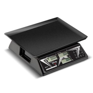 Imagem de Balança Computadora 15kg Preta Com Bateria Bivolt RAMUZA