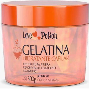 Imagem de Gelatina capilar hidratação 300g - love potion - Love Potion 