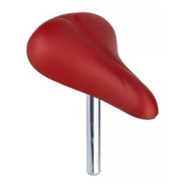 Imagem de Selim Mirim Banco Para Bicicleta Infantil Aro 12 16 20 Kalf, Vermelho
