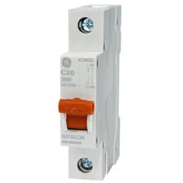 Imagem de Disjuntor Din Unipolar 16A Curva C - Ge 127/220Vca IP20