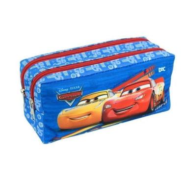 Imagem de Estojo Duplo DAC em Tecido Carros 4257 