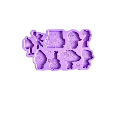Imagem de F1704 molde de silicone divertidamente confeitaria biscuit - confeitar