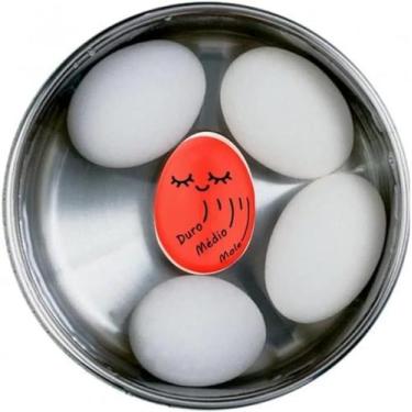 Imagem de Temporizador Termômetro Timer para Ovo Cozido Egg Mole Médio Duro - Ne